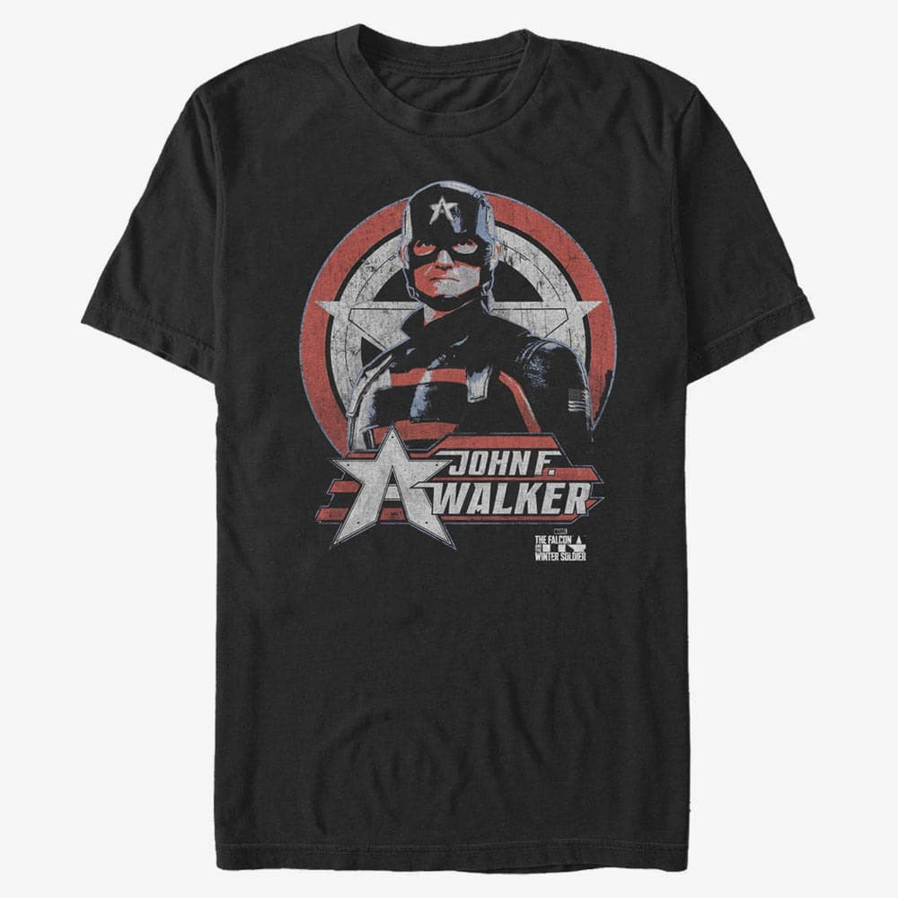 T-shirts Merch Marvel The Falcon and the Winter Soldier - Walker Cptn Ranger Unisex T-Shirt Black