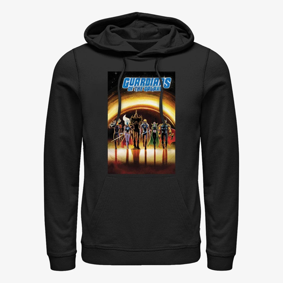 Sweatshirts Merch Marvel Guardians Of The Galaxy Classic - Guardians of the Galaxy Unisex Hoodie Black