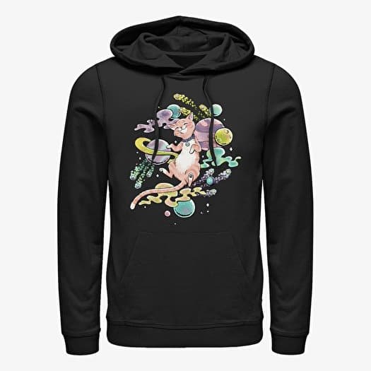 Mikina Merch Captain Marvel: Movie - Cosmic Kitty Unisex Hoodie Black
