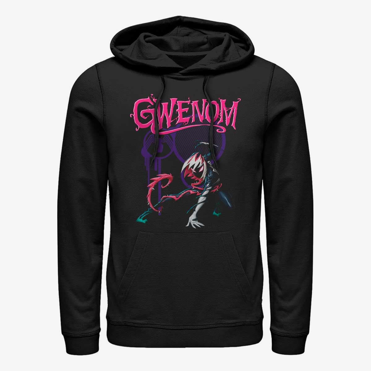 Hoodies and sweatshirts  Merch Marvel - GWENOM AND ICON Unisex Hoodie Black