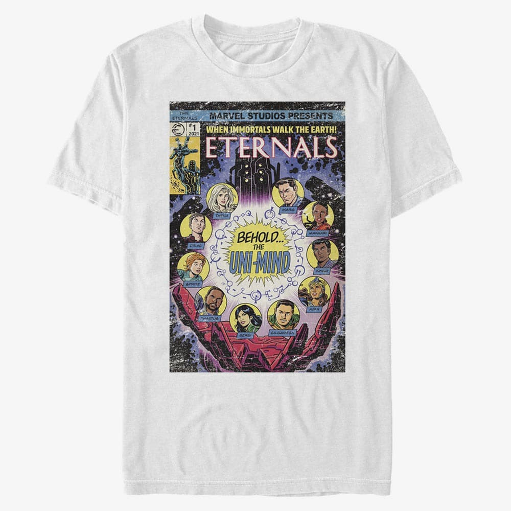 T-shirts Merch Marvel The Eternals - VINTAGE COMIC COVER 2 Unisex T-Shirt White
