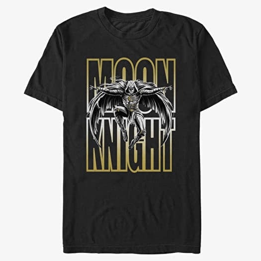 T-shirt Merch Marvel Moon Knight - MOON JUMPS Unisex T-Shirt Black