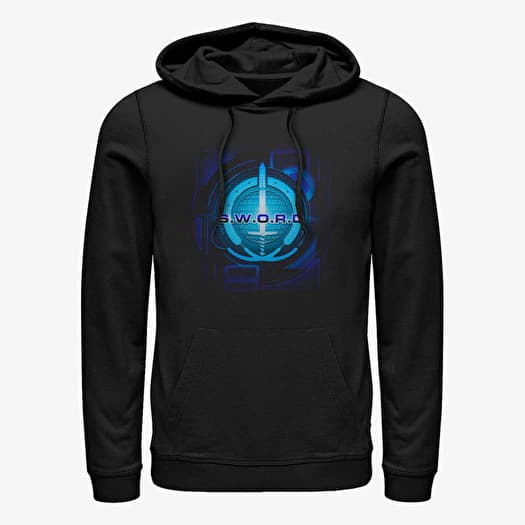 Hanorac Merch Marvel WandaVision - Digital Sword Logo Unisex Hoodie Black