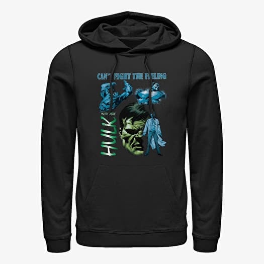 Džemperis Merch Marvel - Hulk Homage Unisex Hoodie Black