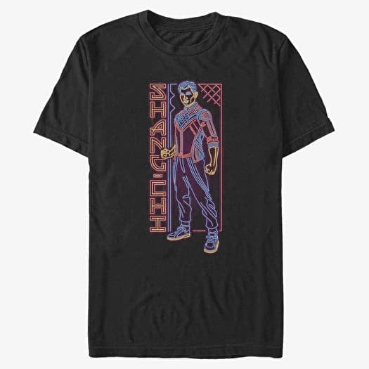 Majica Merch Marvel Shang-Chi - Neon Chi Unisex T-Shirt Black