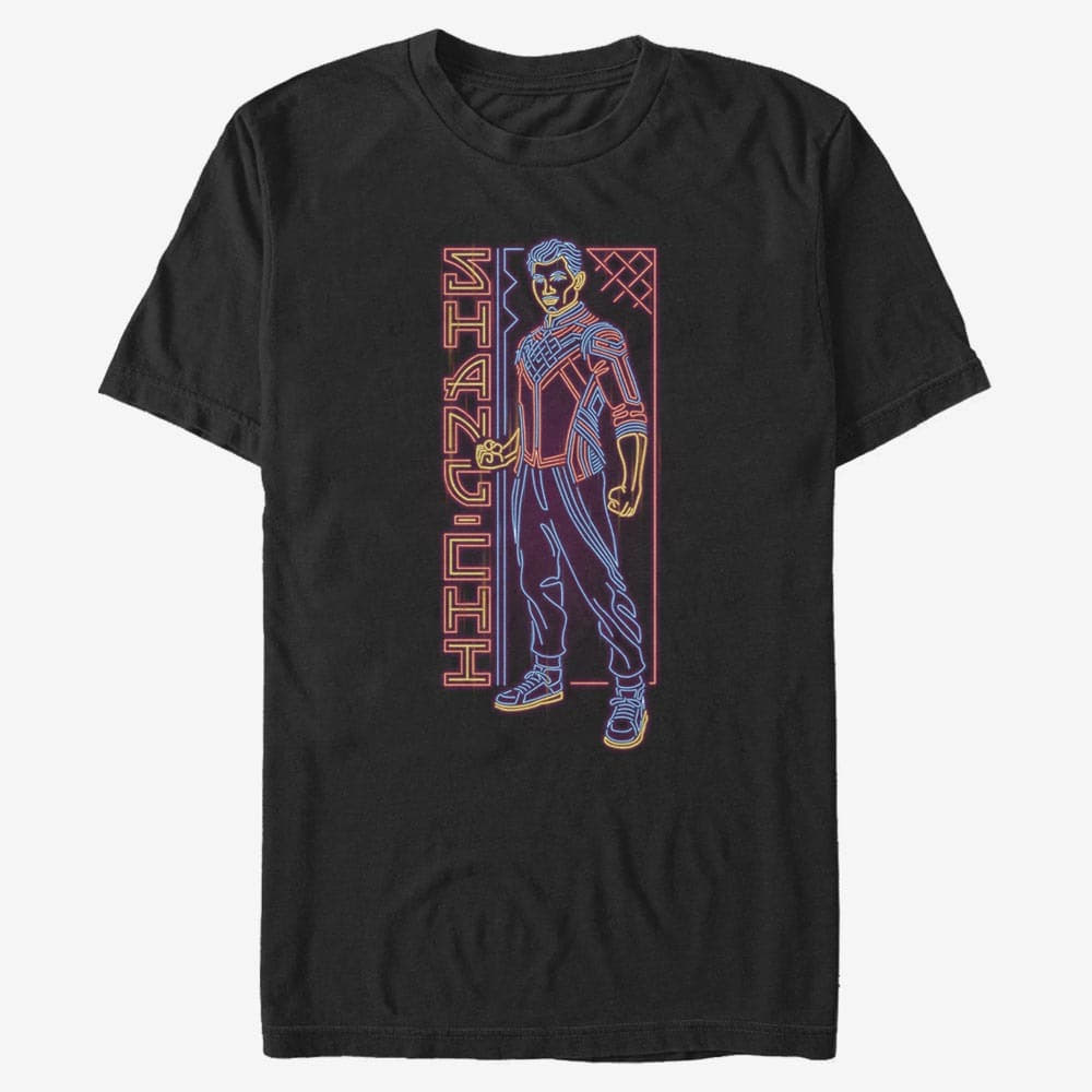 majice kratkih rukava Merch Marvel Shang-Chi - Neon Chi Unisex T-Shirt Black