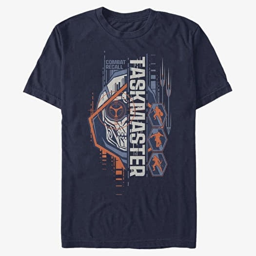 T-shirt Merch Marvel Black Widow - Taskmaster Mask Unisex T-Shirt Navy Blue