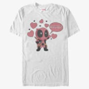 Merch Marvel Deadpool - Love Tacos Unisex T-Shirt White