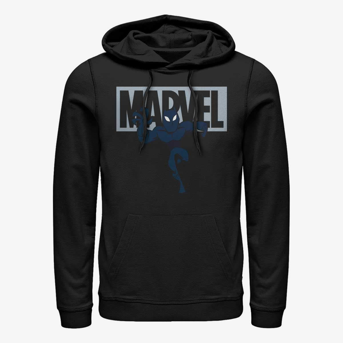 Sweatshirts Merch Marvel Avengers Classic - Brick Panther Unisex Hoodie Black