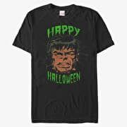 Merch Marvel Avengers Classic - HulkFace Halloween Unisex T-Shirt Black