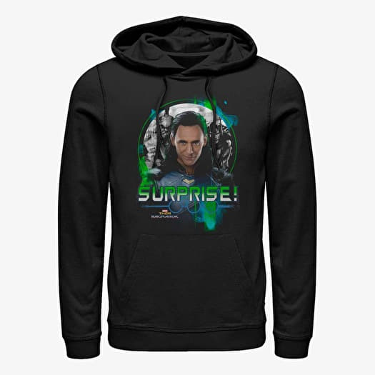 Sweatshirt Merch Marvel Thor Ragnarok - Loki Returns Unisex Hoodie Black