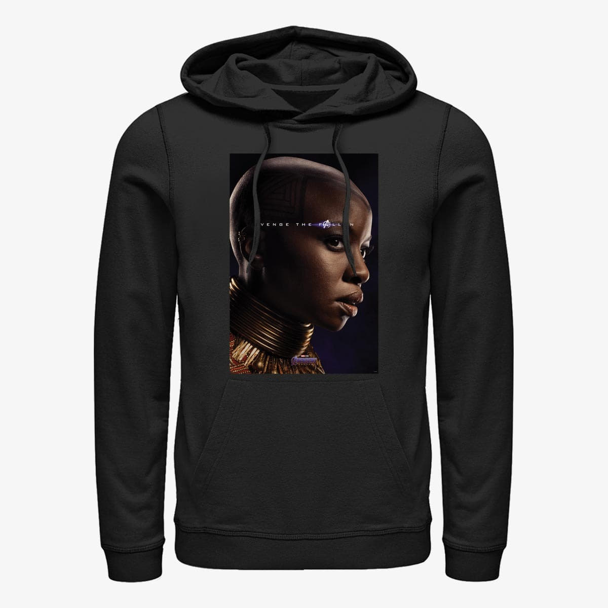 Mikiny Merch Marvel Avengers: Endgame - Okoye Avenge Unisex Hoodie Black