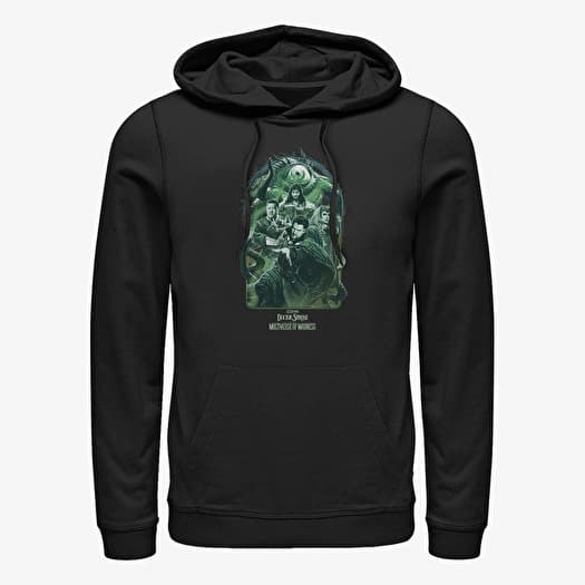 Sweatshirt Merch Marvel Doctor Strange 2 - STRANGE GROUP Unisex Hoodie Black
