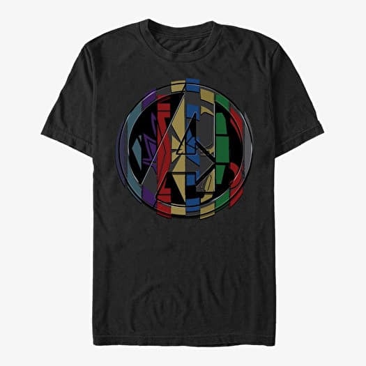 Merch Marvel Avengers: Endgame - Endgame Badge Mashup Unisex T-Shirt Black