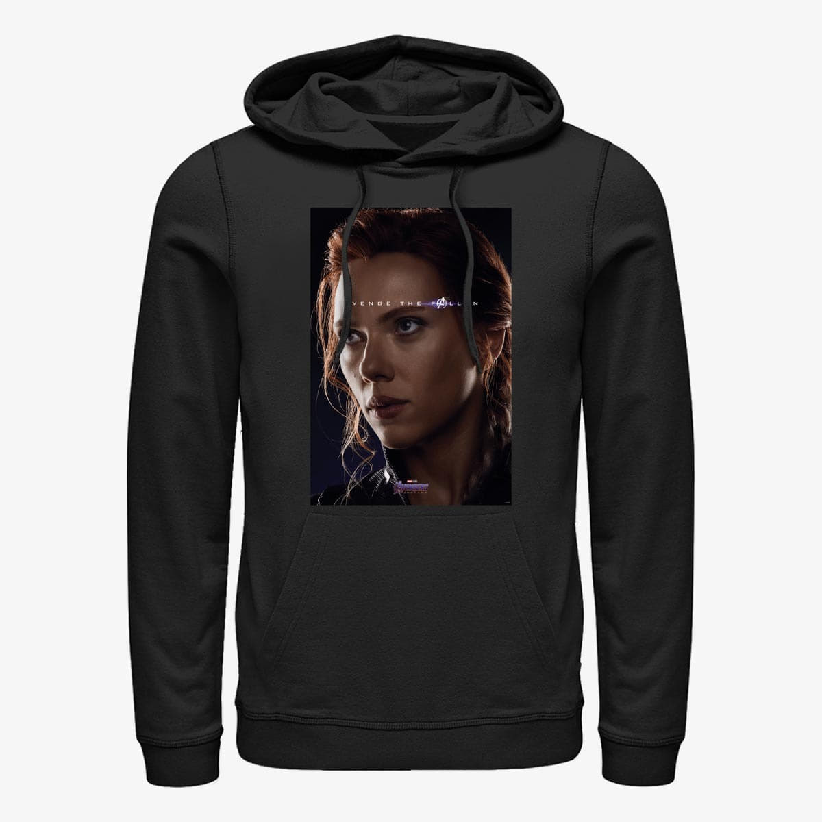 Hoodies and sweatshirts  Merch Marvel Avengers: Endgame - Widow Avenge Unisex Hoodie Black
