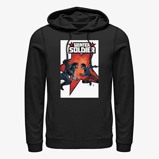 Hanorac Merch Marvel - Winter Soldier Unisex Hoodie Black