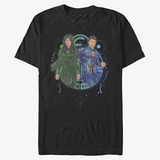 T-shirt Merch Marvel The Eternals - SERSI IKARIS DUO Unisex T-Shirt Black