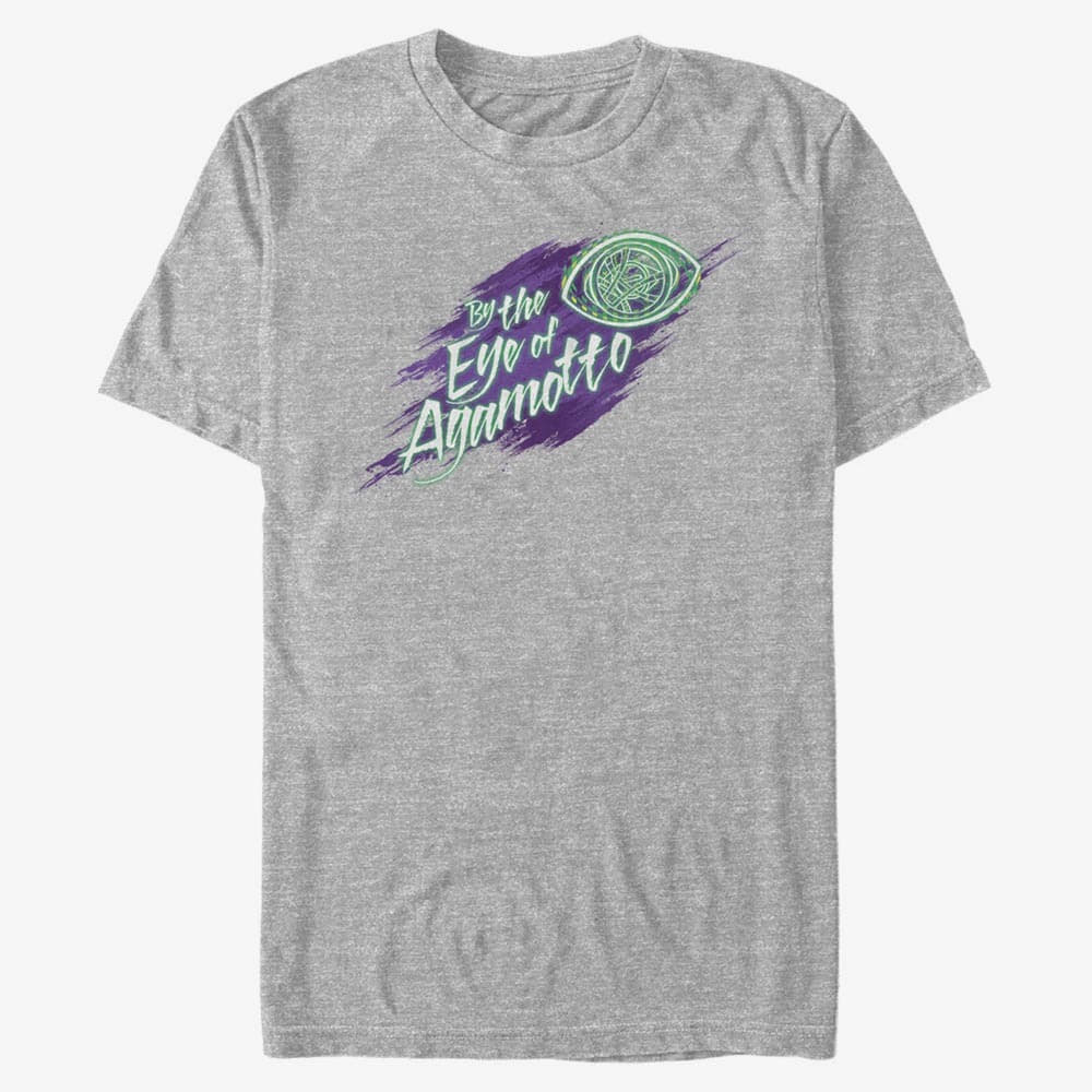 majice kratkih rukava Merch Marvel Avengers Classic - Agamotto Power Unisex T-Shirt Heather Grey