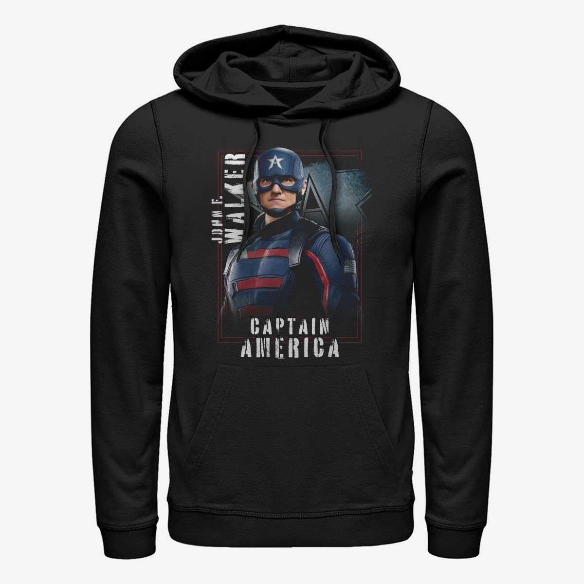 Hættetrøjer og sweatshirts Merch Marvel The Falcon and the Winter Soldier - Walker Hero Unisex Hoodie Black