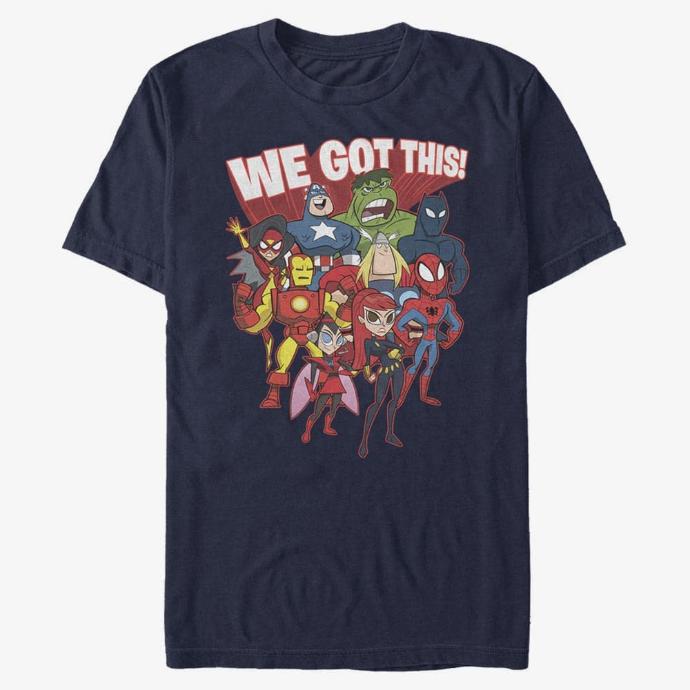 T-shirts Merch Marvel Avengers Classic - We Got This Unisex T-Shirt Navy Blue