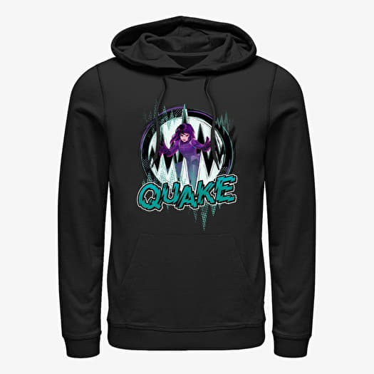 Sweatshirt Merch Marvel - Quake Icon Unisex Hoodie Black