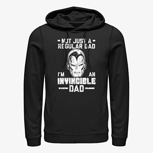 Hanorac Merch Marvel Avengers Classic - Invincible Dad Man Unisex Hoodie Black