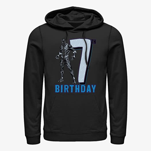 Felpa Merch Marvel Avengers Classic - Panther Birthday Unisex Hoodie Black