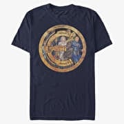Merch Marvel The Eternals - ETERNALS BADGE GROUP SHOT Unisex T-Shirt Navy Blue