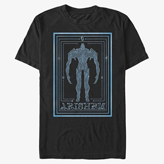Tričko Merch Marvel The Eternals - Arishem Poster Unisex T-Shirt Black