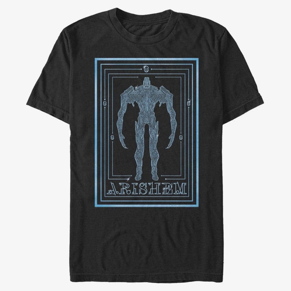T-shirts Merch Marvel The Eternals - Arishem Poster Unisex T-Shirt Black