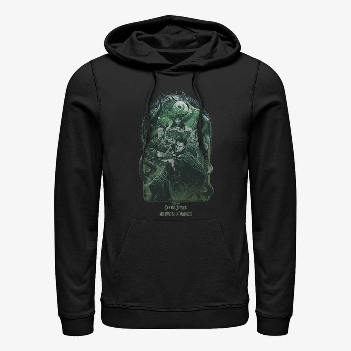 Dukserice Merch Marvel Doctor Strange in the Multiverse of Madness - Strange Group Unisex Hoodie Black