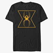 Merch Marvel Avengers Classic - Black Orange Unisex T-Shirt Black