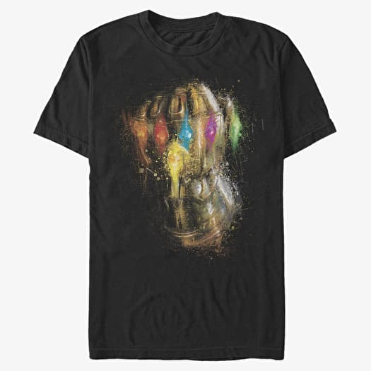 T-shirt Merch Marvel Avengers: Endgame - Painting Glove Unisex T-Shirt Black