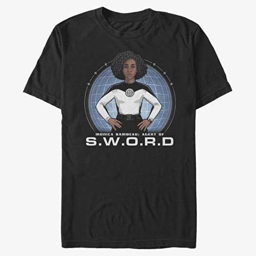Majica Merch Marvel WandaVision - Sword Hero Unisex T-Shirt Black