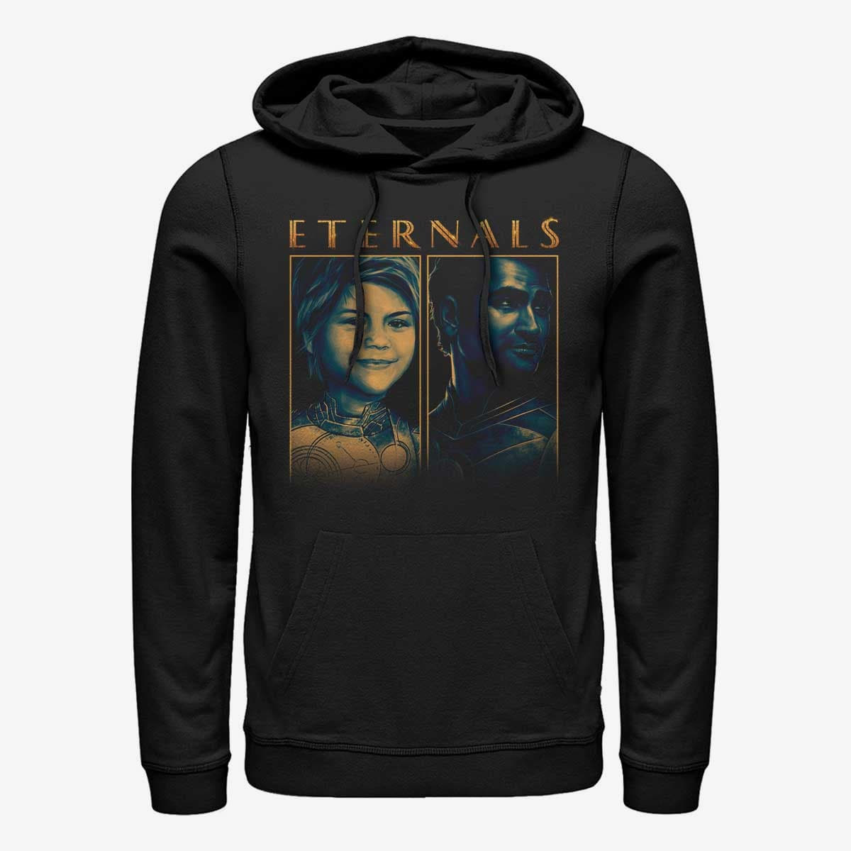 Регланы и толстовки Merch Marvel The Eternals - Eternal Group Unisex Hoodie Black
