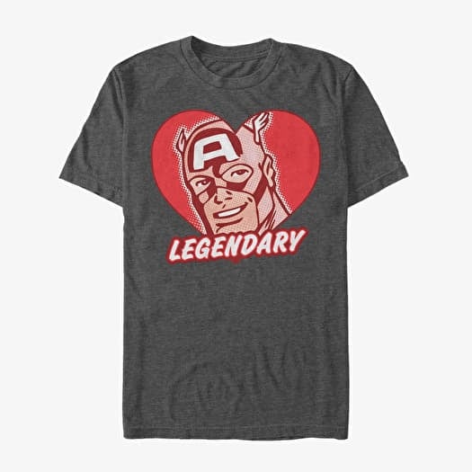 T-shirt Merch Marvel Avengers Classic - Legends Unisex T-Shirt Dark Heather Grey