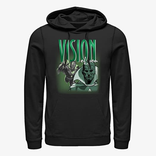 Mikina Merch Marvel - Vision Homage Unisex Hoodie Black