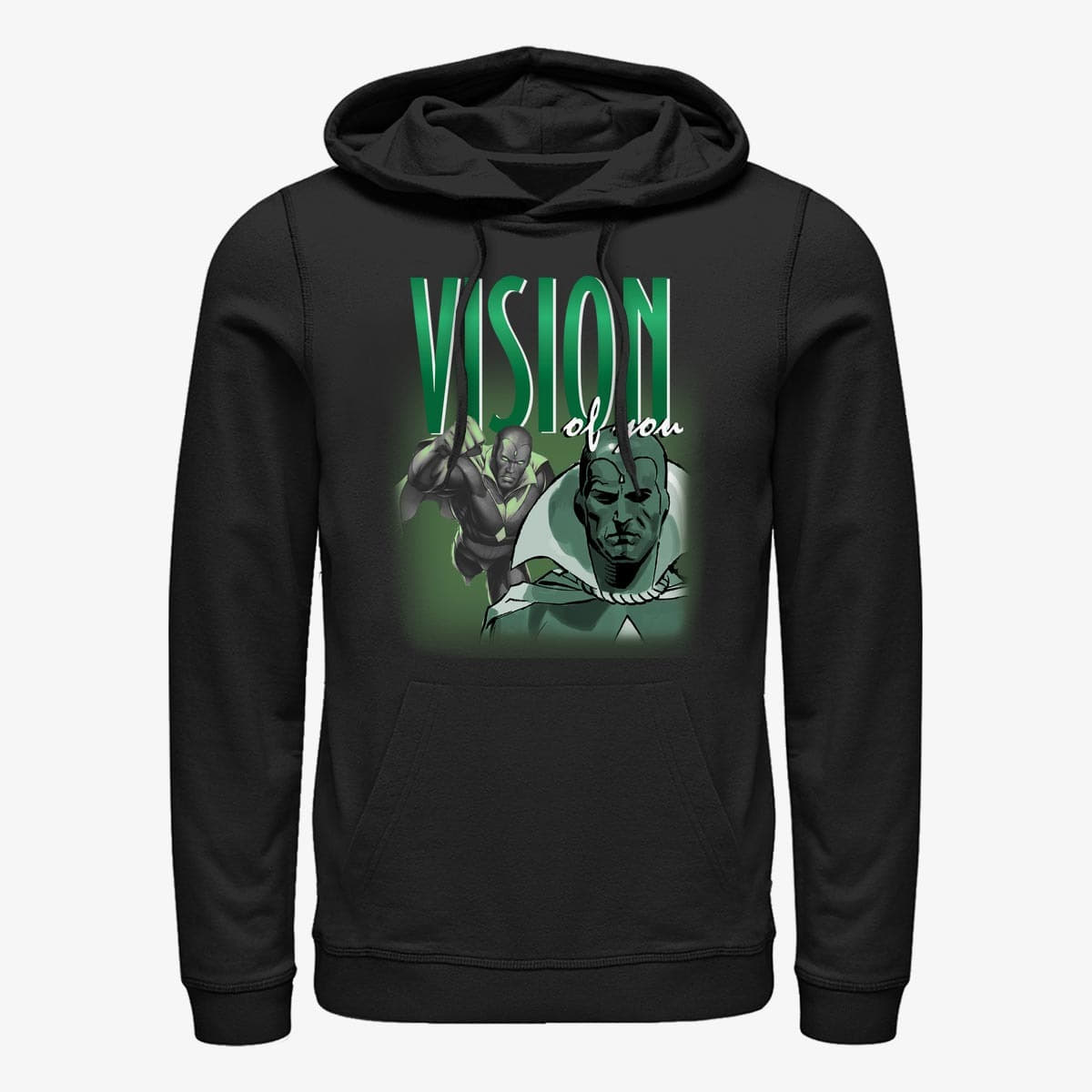 Hoodies and sweatshirts  Merch Marvel - Vision Homage Unisex Hoodie Black