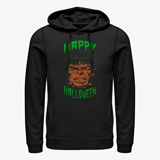 Sweatshirt Merch Marvel Avengers Classic - HulkFace Halloween Unisex Hoodie Black