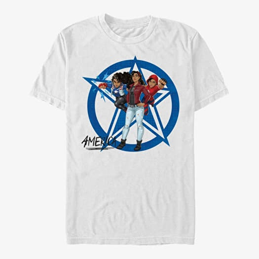 T-shirt Merch Marvel - America-Chavez Unisex T-Shirt White