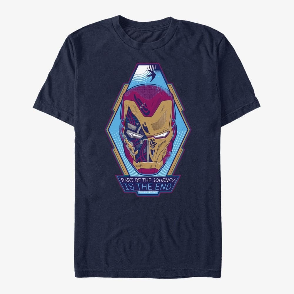 Trička Merch Marvel Avengers: Endgame - Ant Box Unisex T-Shirt Navy Blue