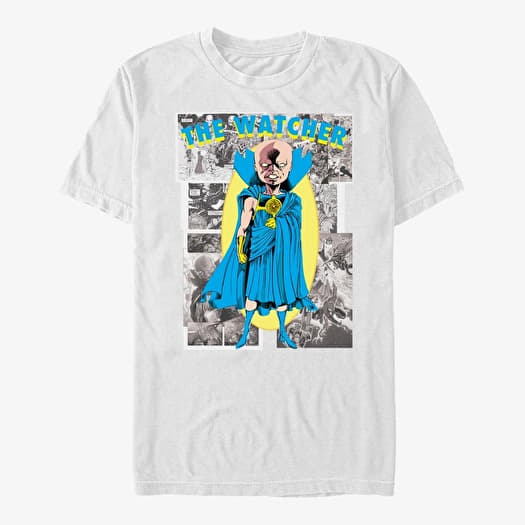 Camiseta Merch Marvel Classic - Comic UATU Unisex T-Shirt White