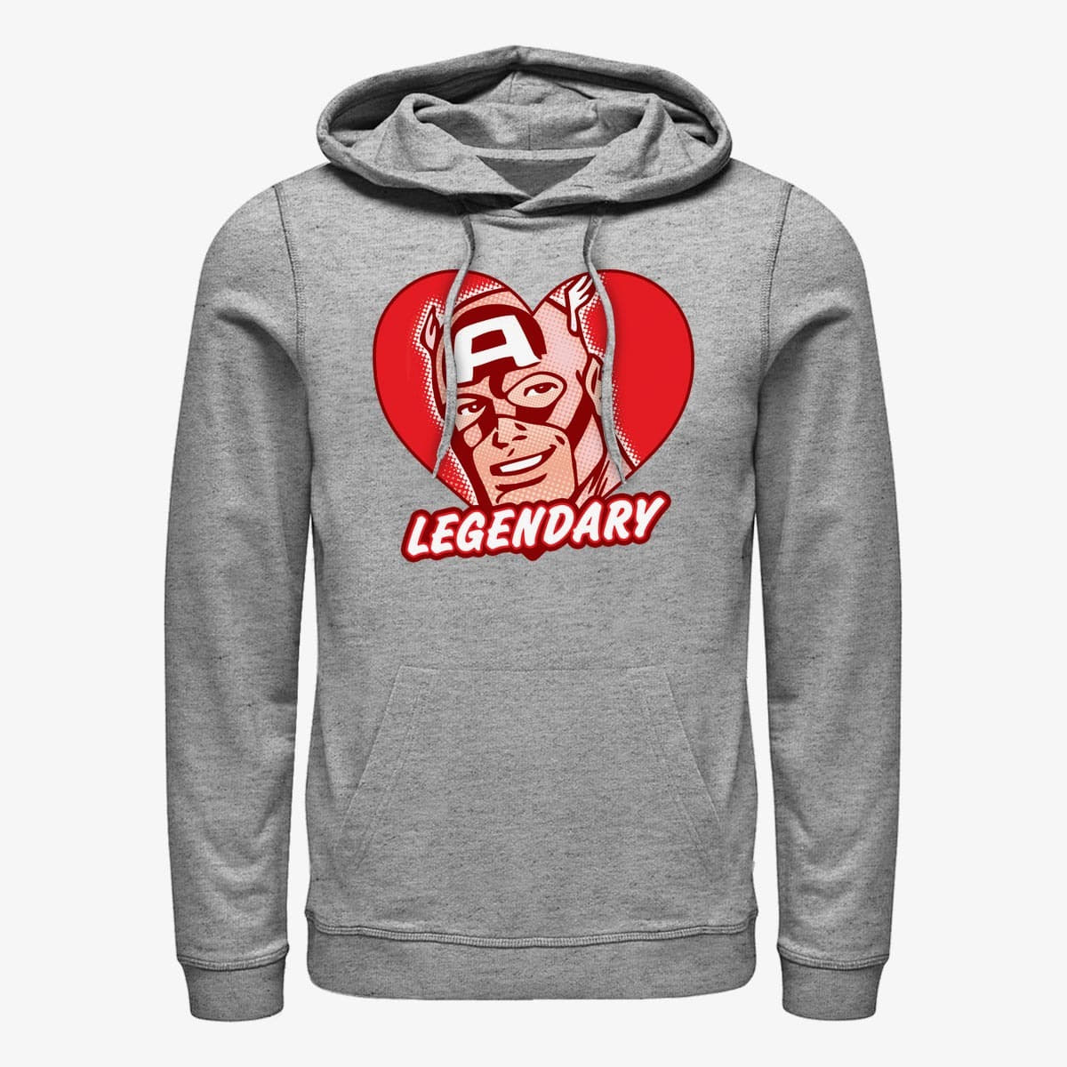 Mikiny Merch Marvel Avengers Classic - Legends Unisex Hoodie Heather Grey