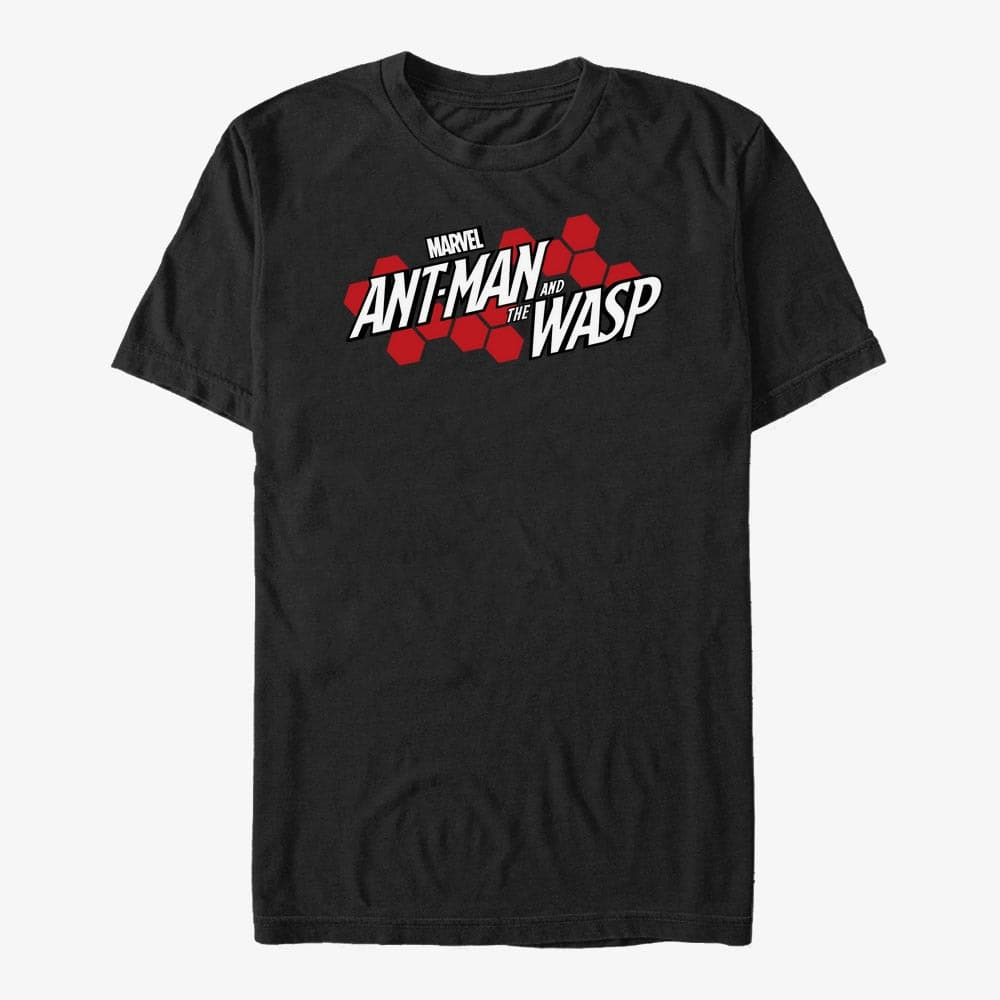 Pólók Merch Marvel Ant-Man & The Wasp: Movie - AntMan HiveLogo Unisex T-Shirt Black