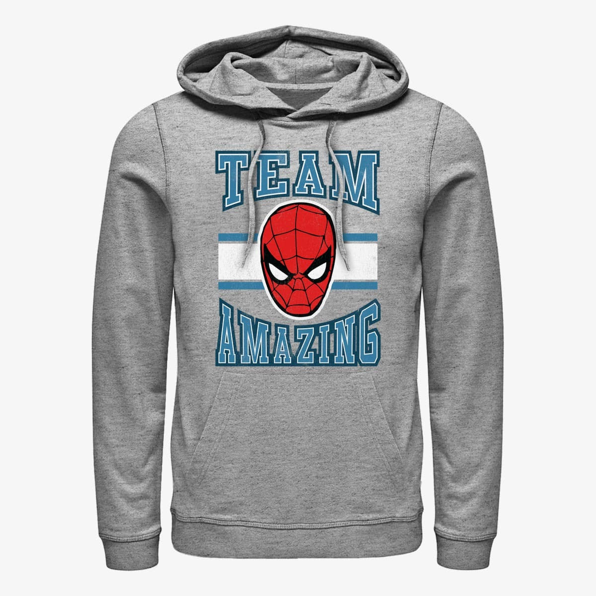 Pulóverek Merch Marvel Avengers Classic - Team Amazing Unisex Hoodie Heather Grey