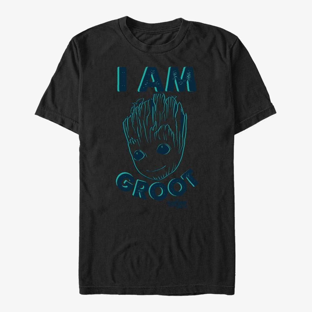 Tricouri Merch Marvel GOTG Classic - Shadow Guardians Unisex T-Shirt Black