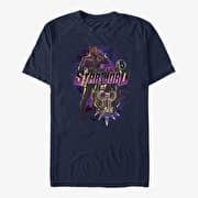 Merch Marvel What If...? - Spaced Hero Unisex T-Shirt Navy Blue