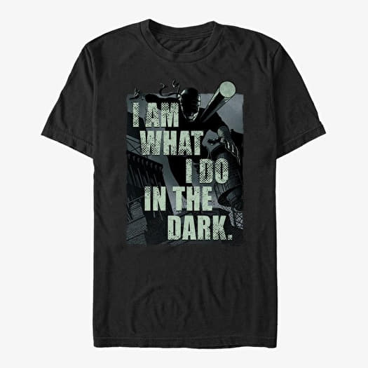 T-shirt Merch Marvel Defenders - Baton Throw Unisex T-Shirt Black