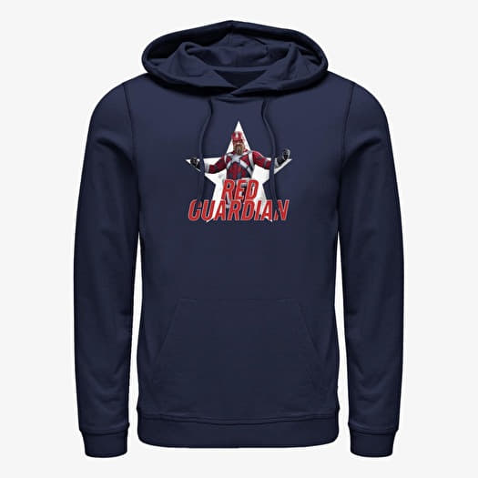 Sweatshirt Merch Marvel Black Widow - Red Guardian Unisex Hoodie Navy Blue
