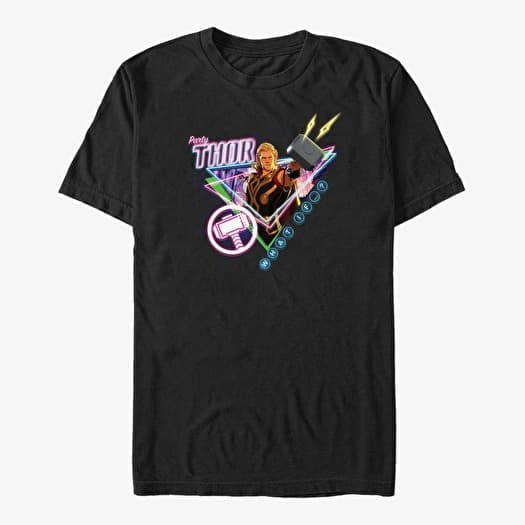 T-särk Merch Marvel What If...? - Party Thor Unisex T-Shirt Black